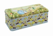 Beatrix Potter Peter Rabbit - Long Deep Rectangular Tin - 240 x 100 x 70mm
