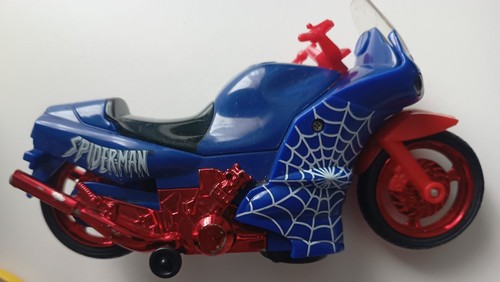 Spiderman toy bike - bike,