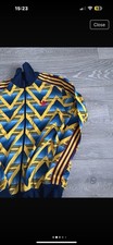 Adidas Originals Bruised Banana Track Top Arsenal Jacket Medium Yellow Retro 06