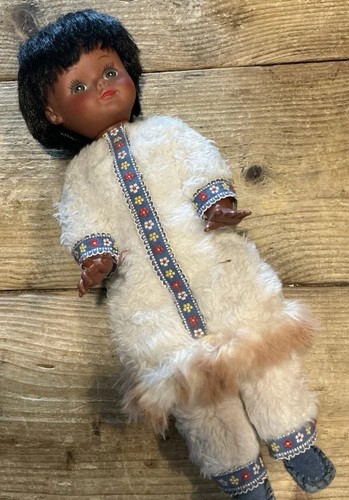 Vintage doll canada indian - vintage, doll.