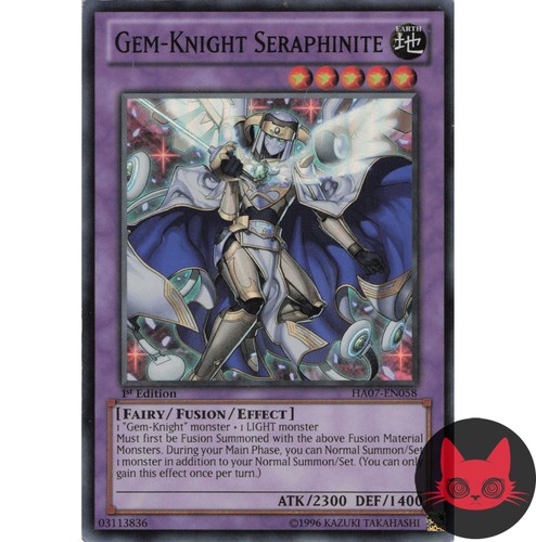Yugioh gem knight seraphinite - yugioh, gem-knight