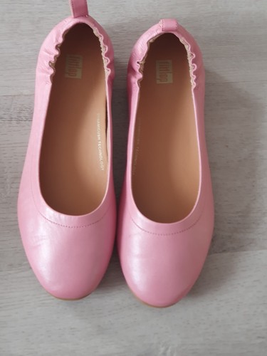 Fitflop leather pink - pink, ballet
