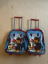 2x Paw Patrol Suitcase Children's Luggage Travel Carry On Kids