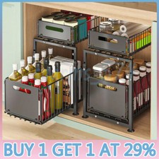 2-Tier Pull Out Basket Under