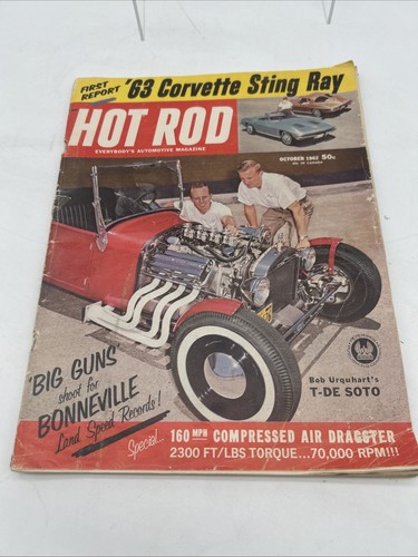 Vintage hot rod magazine - vintage,
