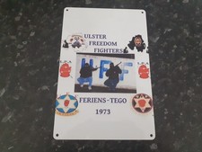 Loyalist U.f.f Metal Wall Sign
