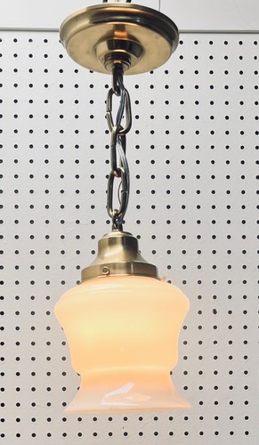 Solid brass hardware pendant - solid,