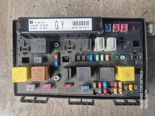 Vauxhall astra fuse - astra,