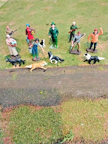 Scale farm figures 3d - 1/32,
