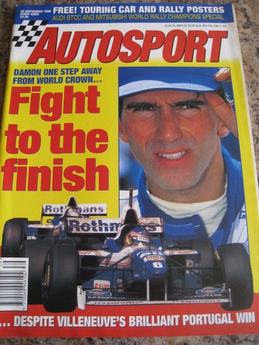 Autosport sep 1996 damon - sep, hill