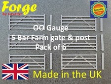 Farm Gates Posts 5 Bar OO HO