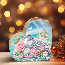 Diamond Art Heart Shaped