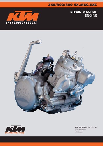 Ktm engine service - engine, workshop