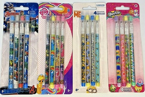 Kids pop pencils marvel - kids,