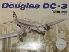 Model Space DeAgostini Build 1:32 Scale Douglas DC-3 Plane Packs Free UK Postage