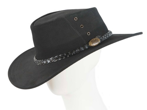 Black jacaru leather - jacaru,