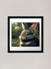 Zoa Rabbit 2 Framed Art Print