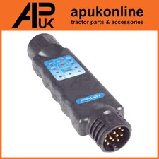 13 Pin Trailer Lighting Wiring Tester Diagnostic Tool Equi-Trek Horsebox Caravan