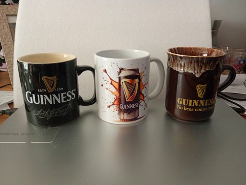 Guinness mugs very good - 3,