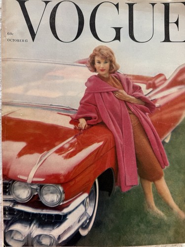 Vintage vogue magazine - vintage,