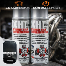 2x E-TECH XHT Silver Brake