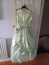 Disneyland Paris Tiana Princess and Frog Costume Age 12 Years