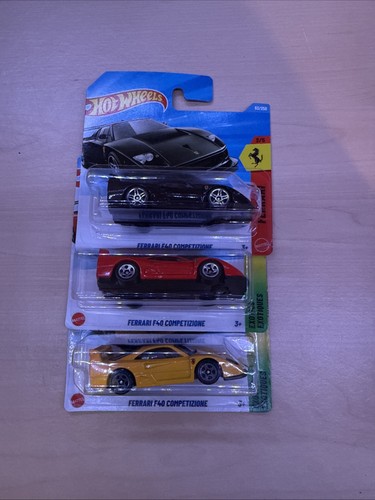 Hot wheels ferrari - 3x, f40