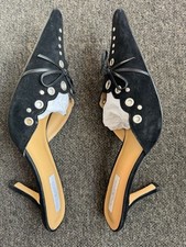 Tony Bianco Black Mule
