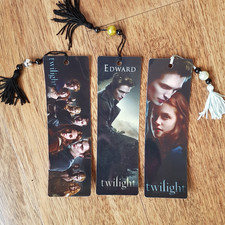 TWILIGHT BOOKMARKS Merchandise Collectors Vampires NEVER USED Edward Bella