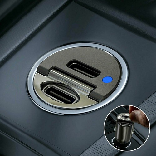 Mini dual usb type car - type-c, pd