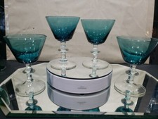 4 Goblets Rummer water wine