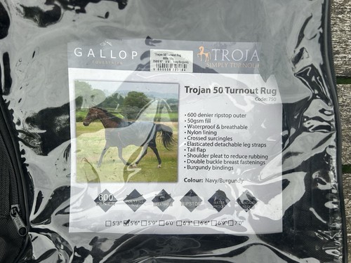 Gallop trojan turnout rug - gallop,