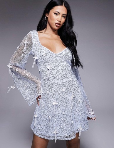 Asos design shell embellished - asos,