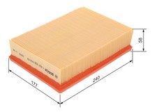 1 457 433 004 BOSCH Air Filter for BMW,BMW (BRILLIANCE)