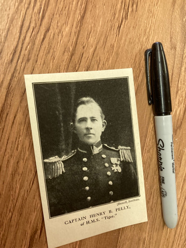 Wwi hms tiger captain henry - wwi, b