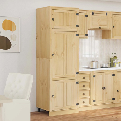 Walplus ski cabinet honey - walplus,