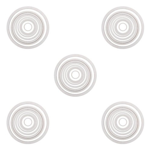 Wooden craft rings assorted - wooden,