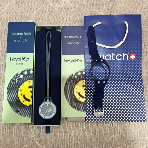 Swatch royal pop lan ba - royal,