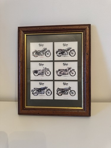 Velocette motorcycles framed