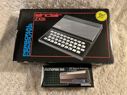 Sinclair zx81 memorypak 16k - sinclair,
