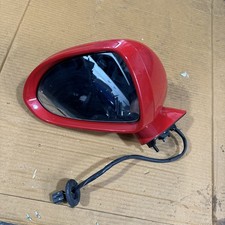 15-19 VAUXHALL CORSA E PASSENGER NEAR SIDE WING MIRROR RED GENUINE 