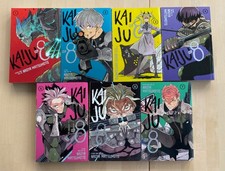 Kai Ju No 8 - set of 7 Manga Books Volumes 1 - 7 inclusive