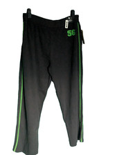 Mens New Black Track Jogging