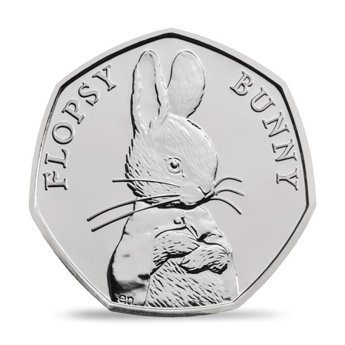 2018 flopsy bunny 50p - 50p, coin