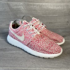 Nike Trainers Womens Red UK Size 5.5 Running Shoes Roshe Run 511882-101