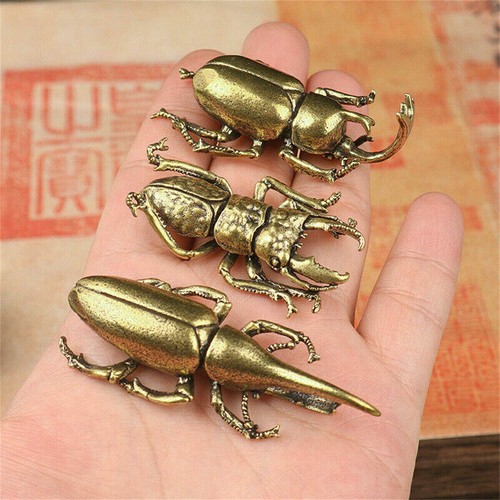Solid brass insect - 3x,