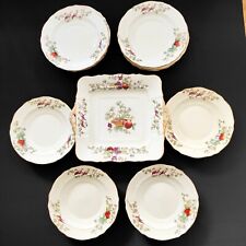 Chantilly French Fenton Plates x12 and Serving Plate 1913