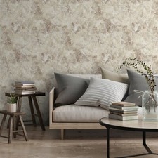 Cream Stone Effect Wallpaper