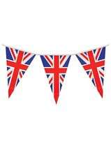 Union Jack Triangular Bunting 7 m PVC 25 Triangle Flags  VE Day celebrations
