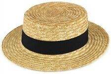 Mens or Womens Straw Boater